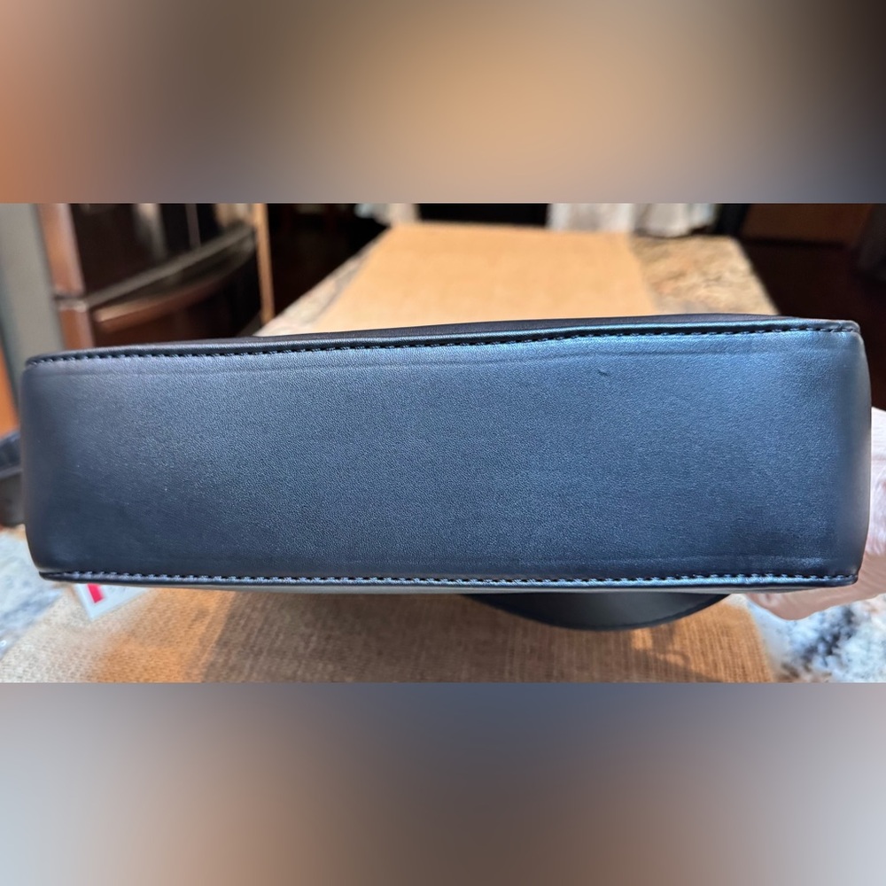 Valentino Orlandi Black Vegan Leather Purse. NWT - Picture 8 of 14
